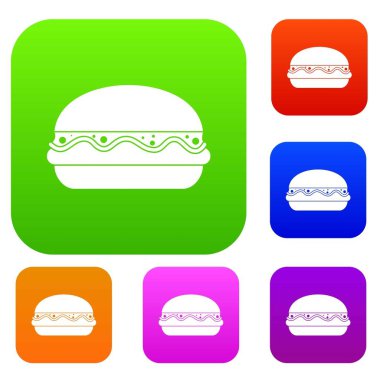 Burger renk koleksiyonu ayarla