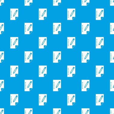 Defter desen kesintisiz mavi