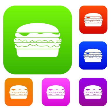 Burger renk koleksiyonu ayarla