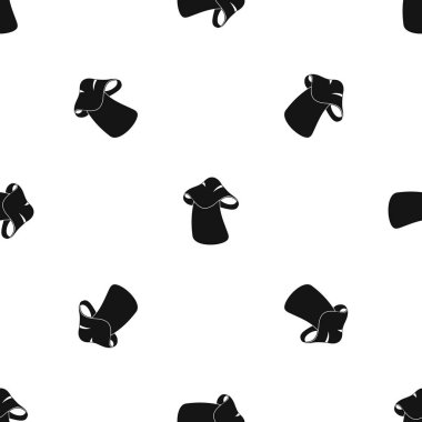 Boletus desen sorunsuz siyah