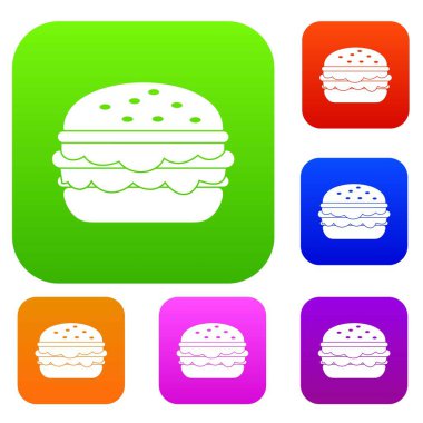 Burger renk koleksiyonu ayarla