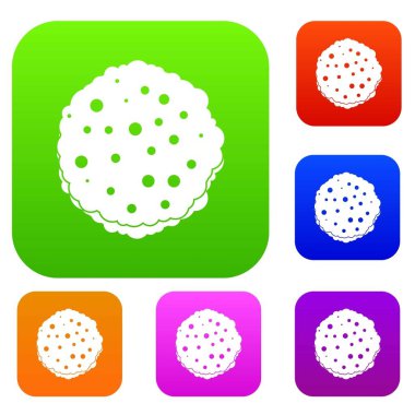 Beşamel sos renk koleksiyonu ayarla