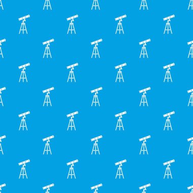 Teleskop desen kesintisiz mavi