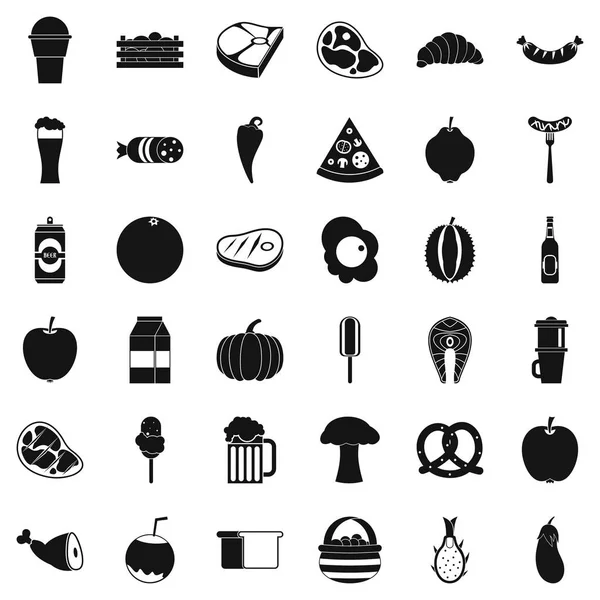 Kahve simgeler kümesi, simle stili