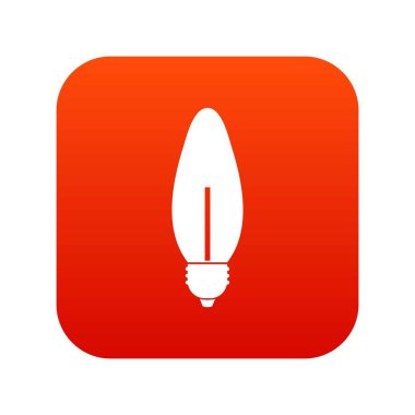 Lamba oval şekil kutsal kişilerin resmi dijital kırmızı