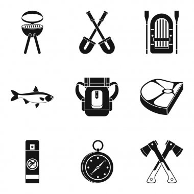 Kampanya ikonlar kümesi, basit tarzı