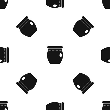 Tatlım banka desen sorunsuz siyah