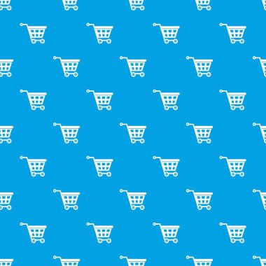 Sepet wheels desen kesintisiz mavi