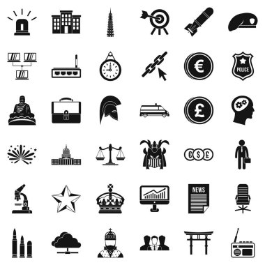 Simgeler kümesi, basit tarzı taç