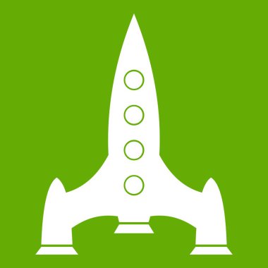 Roket simgesi yeşil