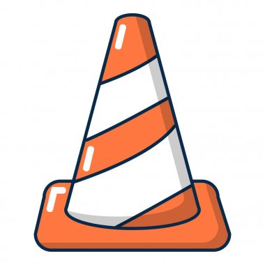 Koni yol simgesi, karikatür tarzı