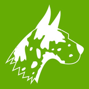 Danua köpek simgesi yeşil