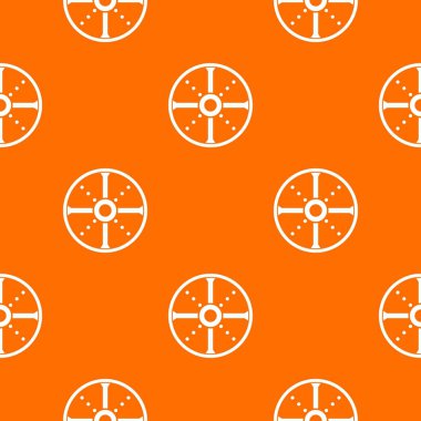 Yuvarlak kalkan desen sorunsuz