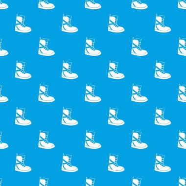 Önyükleme için snowboard desen kesintisiz mavi