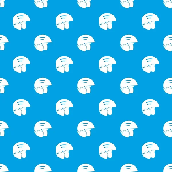 Snowboard kask desen kesintisiz mavi