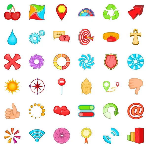 Ok Icons set, karikatür tarzı