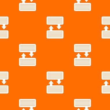 Infographic blok okları desenli sorunsuz