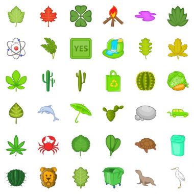 Yunus Icons set, karikatür tarzı