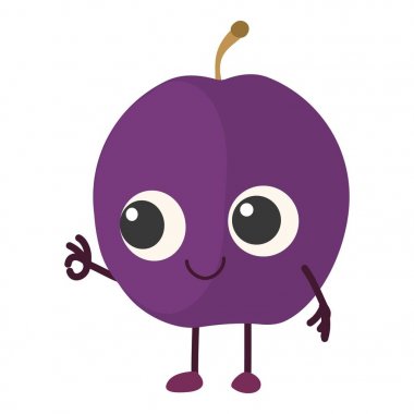 Erik simgesi, karikatür tarzı kesmek