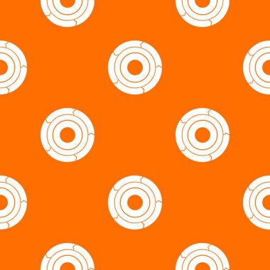 Sorunsuz okları desenli pasta grafik