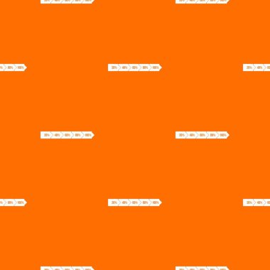 Yüzde ok Infographic desen sorunsuz