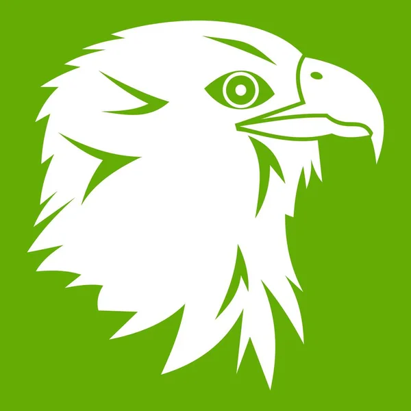 Ícone de águia verde —  Vetores de Stock