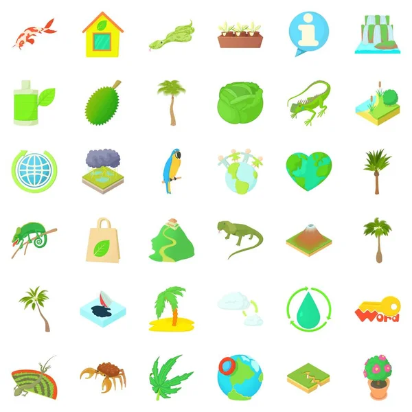 Damla Icons set, karikatür tarzı