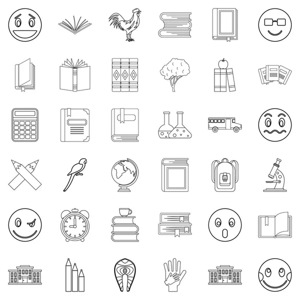 Sürpriz Icons set, anahat stili