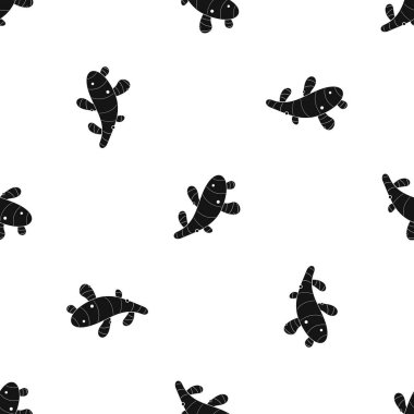 Zencefil desen sorunsuz siyah