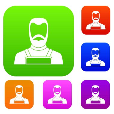 Demirci renk koleksiyonu ayarla