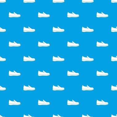 Ayakkabı desen kesintisiz mavi