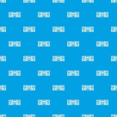 Müzik Merkezi desen kesintisiz mavi