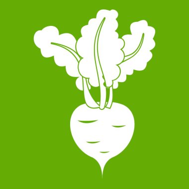 Taze pancar simgesi yeşil