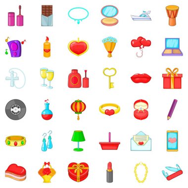 Yansıtma simgeler kümesi, karikatür tarzı