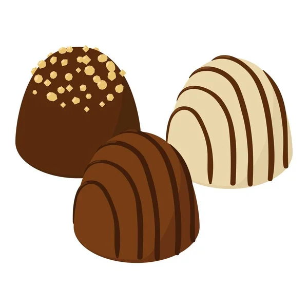 Icono de caramelo, estilo isométrico 3d — Vector de stock