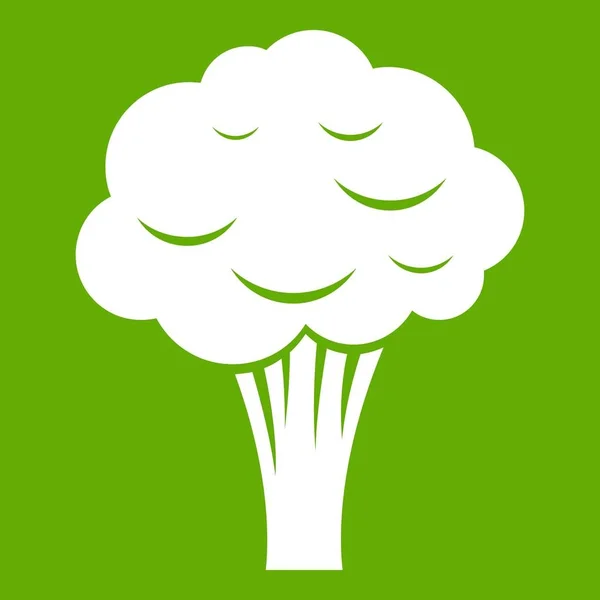 Brokkoli-Symbol grün — Stockvektor