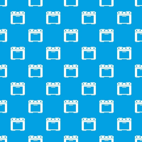 Gaz sobası desen kesintisiz mavi