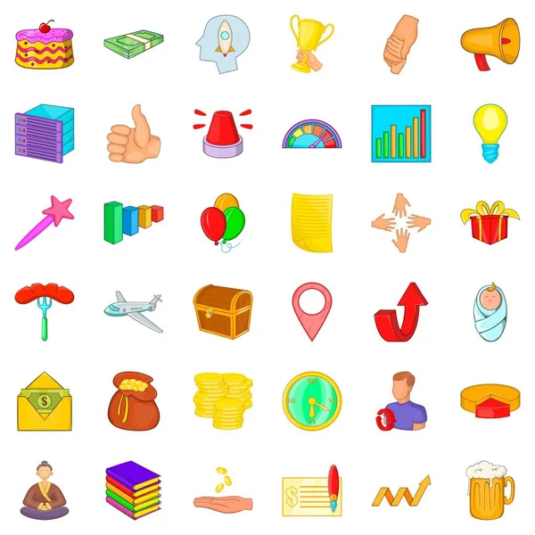 Hız göstergesi Icons set, karikatür tarzı