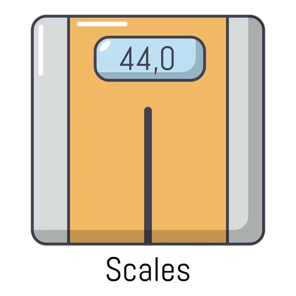 Skalorna ikon, tecknad stil — Stock vektor