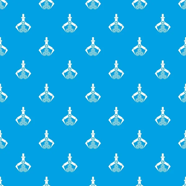 Günlük yükleyici desen kesintisiz mavi