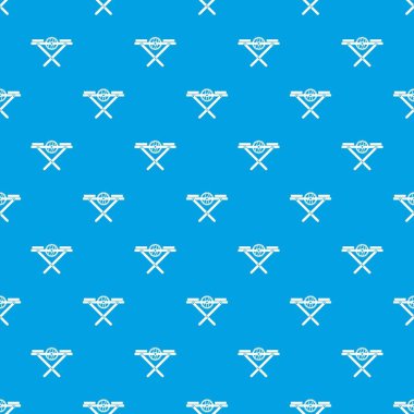 Güç testere tezgahı desen kesintisiz mavi