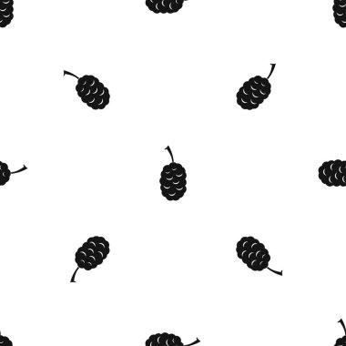 Sorunsuz kara dut meyvesi desen