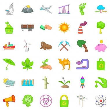 Küresel ısınma simgeleri, çizgi film biçimi