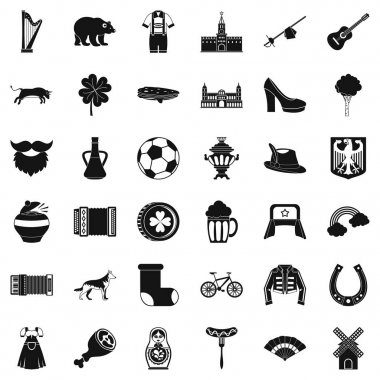 Rusya Icons set, basit tarzı