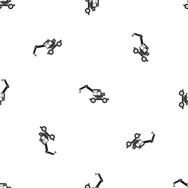 Vinç kamyon model sorunsuz siyah