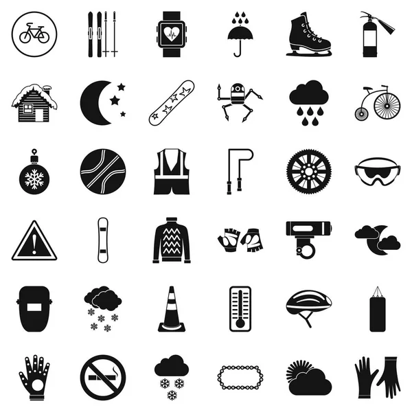 Sezon Icons set, basit tarzı