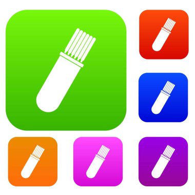 Kaynak çubukları, renk koleksiyonu ayarla