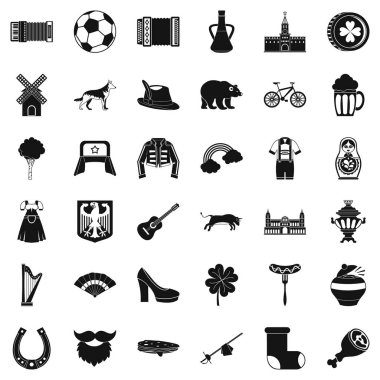 Semaver Icons set, basit tarzı