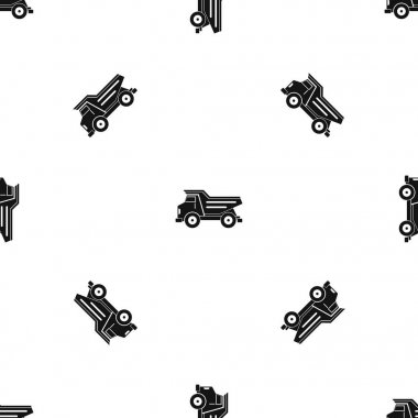 Damperli kamyon model sorunsuz siyah