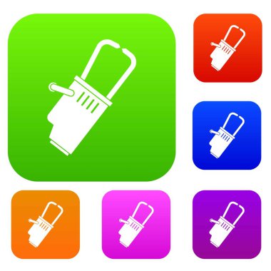 Kaynak ekipmanları renk koleksiyonu ayarla